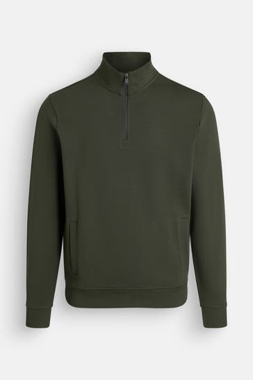 BARBOUR INTERNATIONAL Sweat-Troyer waldgrün