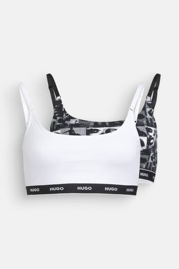 HUGO 2er Pack Bralette mehrfarbig