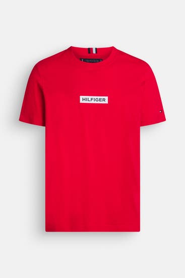 TOMMY HILFIGER - T-Shirt rot