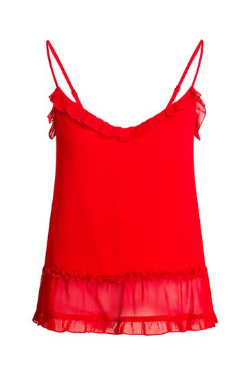 ROSEMUNDE Blusentop rot