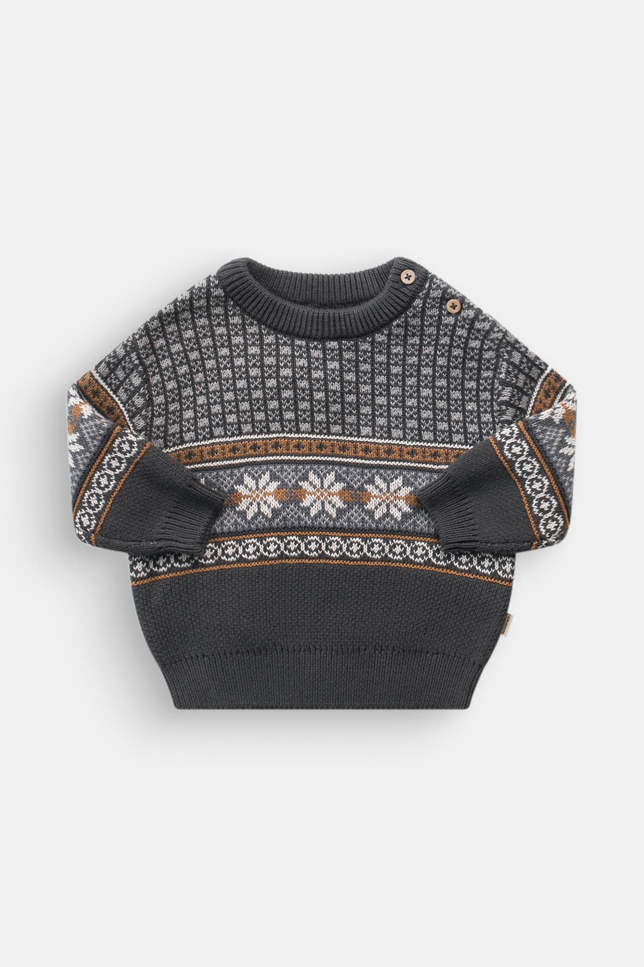 WHEAT Strickpullover 'Julius' gemustert, Bild 1