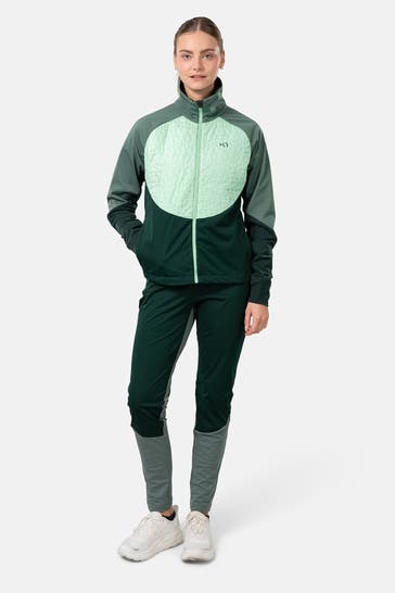 KARI TRAA Softshelljacke 'Louise' grün