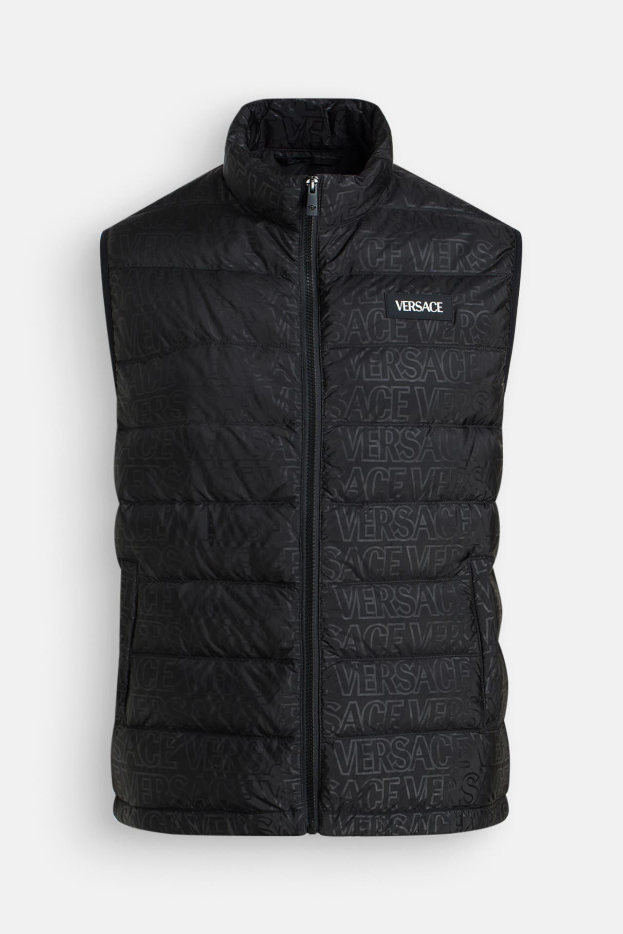 VERSACE Daunenweste schwarz, Bild 1