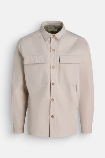 COLOURS & SONS Overshirt greige