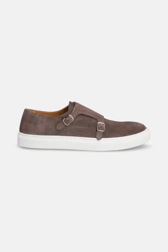 PRIME SHOES Monkstraps 'Topo' dunkelbraun