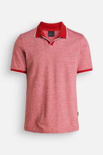 BUGATTI Polo-Shirt hellrot