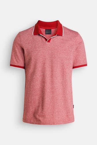 BUGATTI Polo-Shirt hellrot