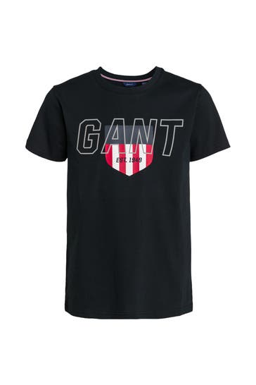 GANT T-Shirt schwarz