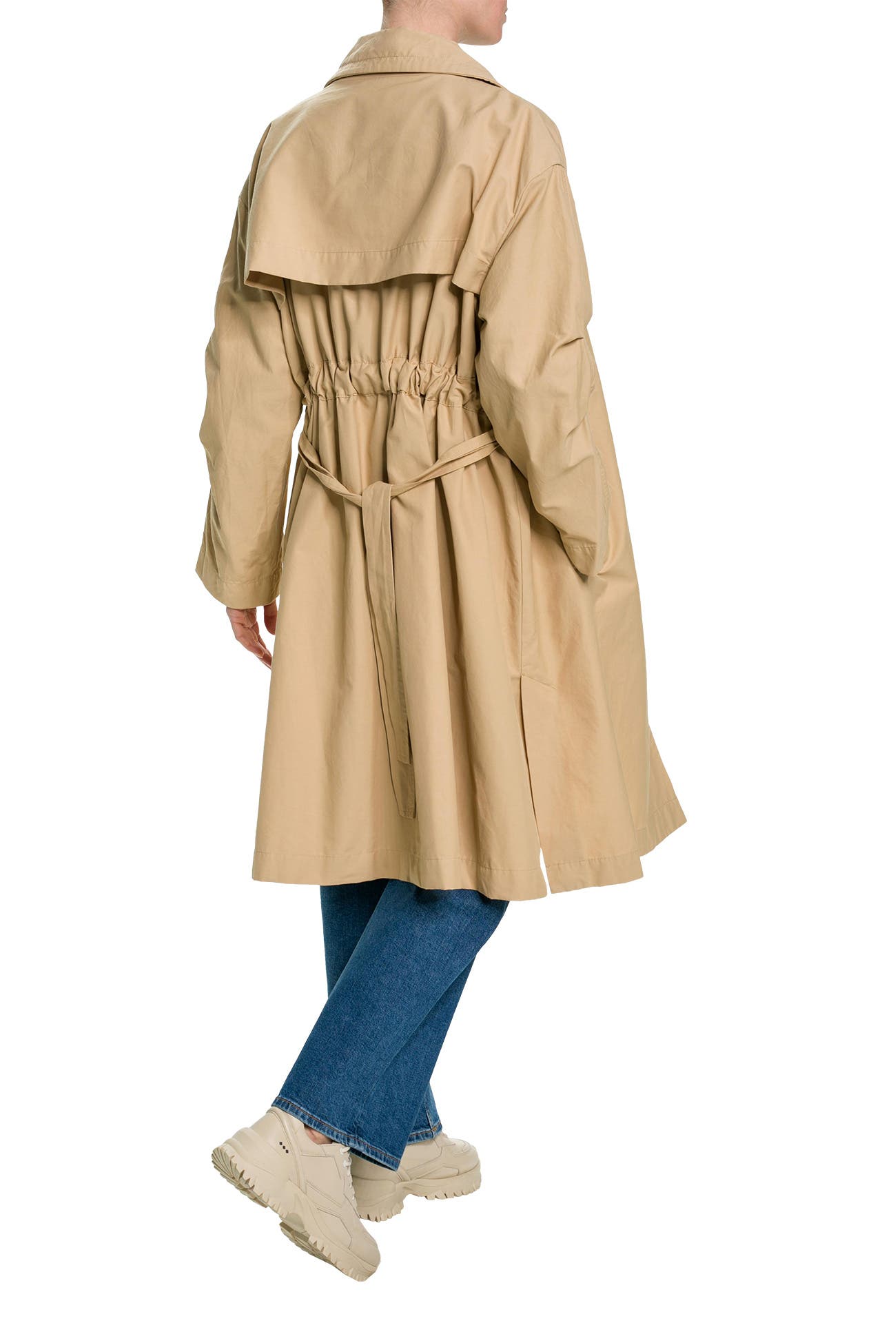 Opus trenchcoat beige clearance