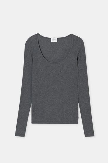 CLOSED Longsleeve dunkelgrau