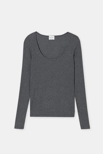 CLOSED Longsleeve dunkelgrau