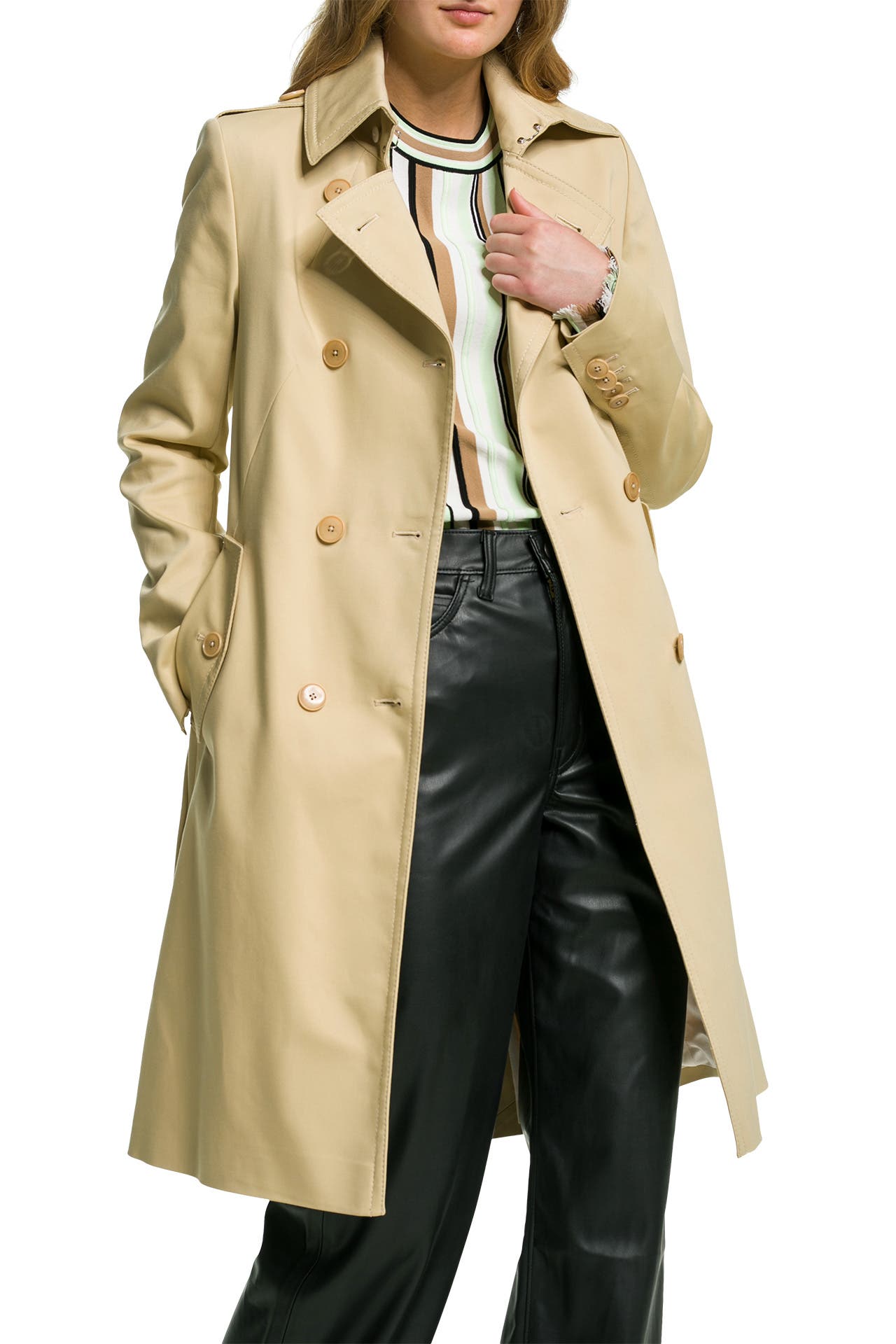 Drykorn mantel damen beige clearance