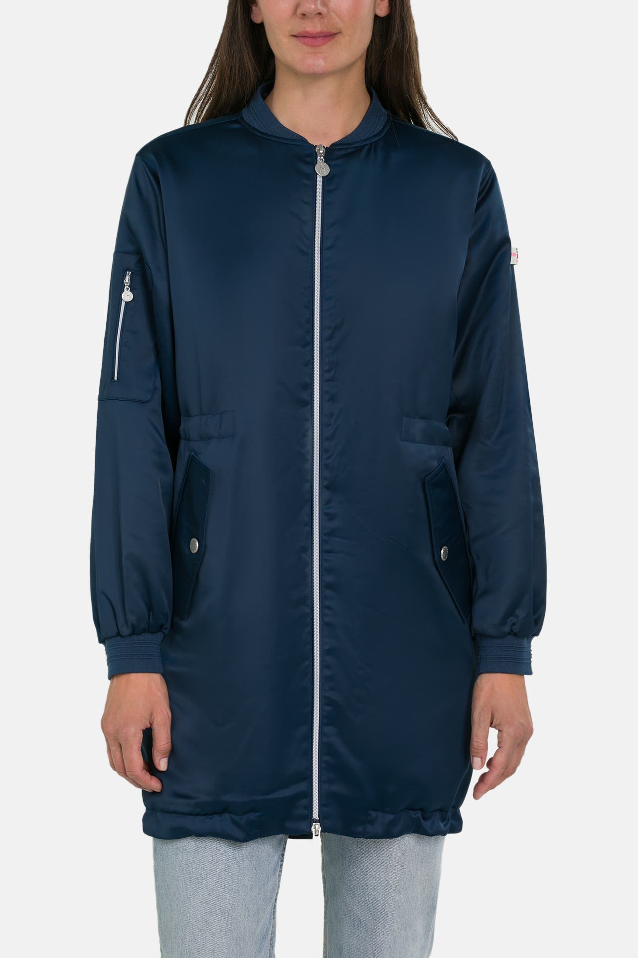 FRIEDA & FREDDIES NY Blouson-Mantel 'Geena' dunkelblau, Bild 1