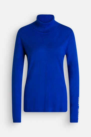 JOOP! JEANS Rollkragenpullover royalblau