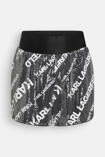 KARL LAGERFELD Hose gemustert