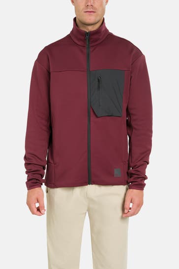 JACK WOLFSKIN Softshelljacke 'Commute' weinrot