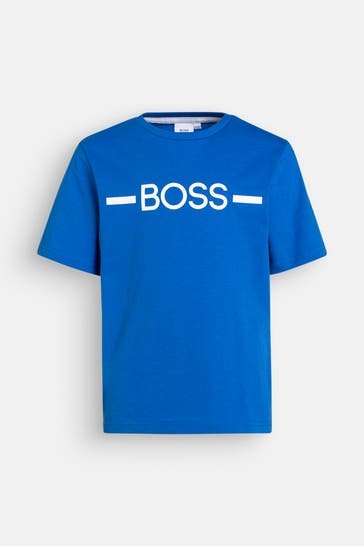 BOSS T-Shirt blau