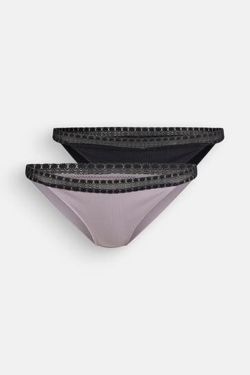 SLOGGI 2er-Pack Strings zweifarbig