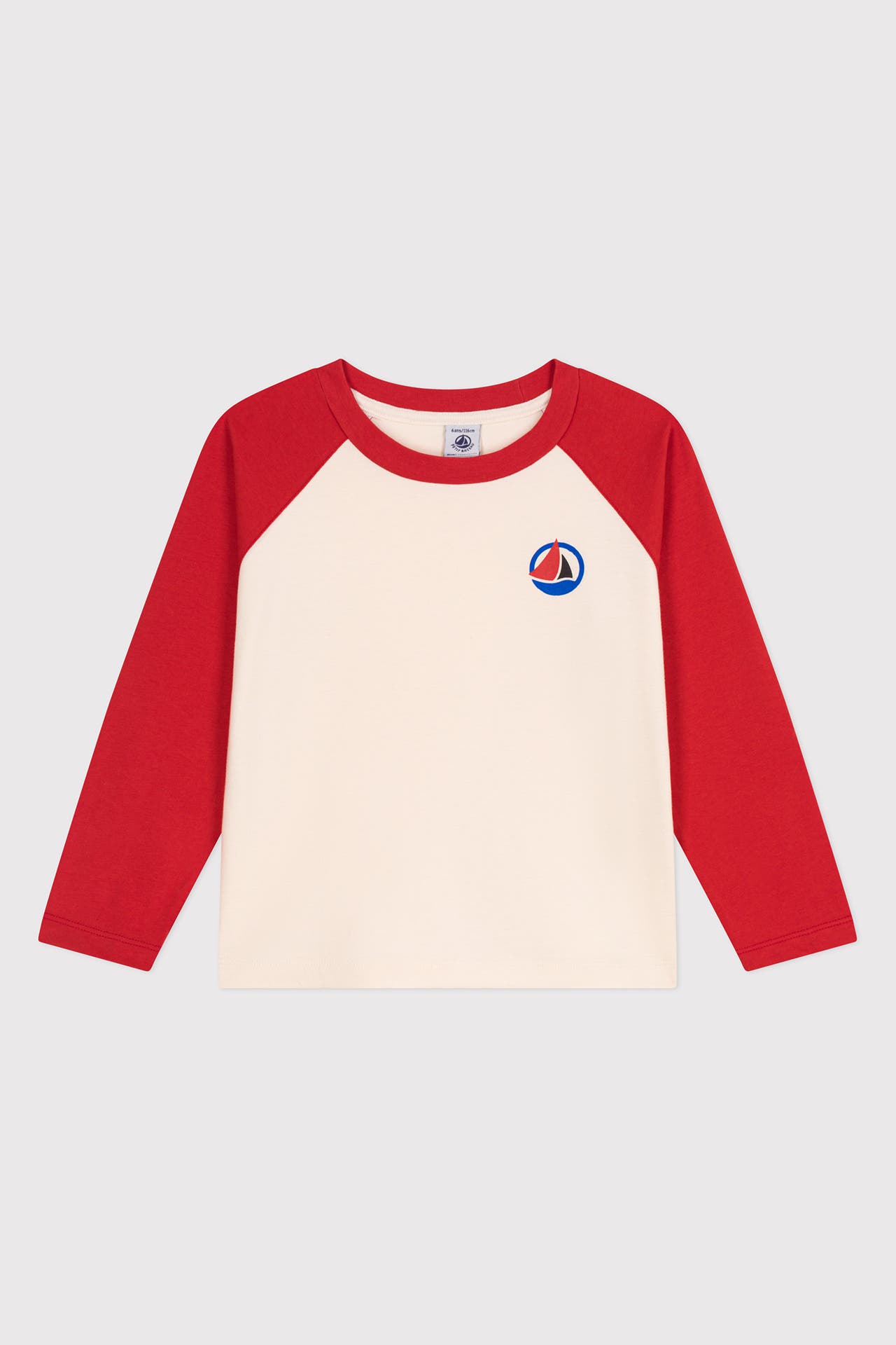 PETIT BATEAU Longsleeve zweifarbig, Bild 1