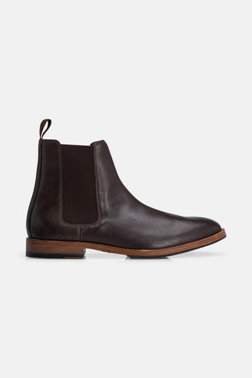 CLARKS Chelsea-Boots 'James' braun