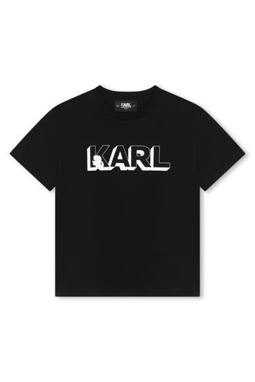 KARL LAGERFELD T-Shirt schwarz
