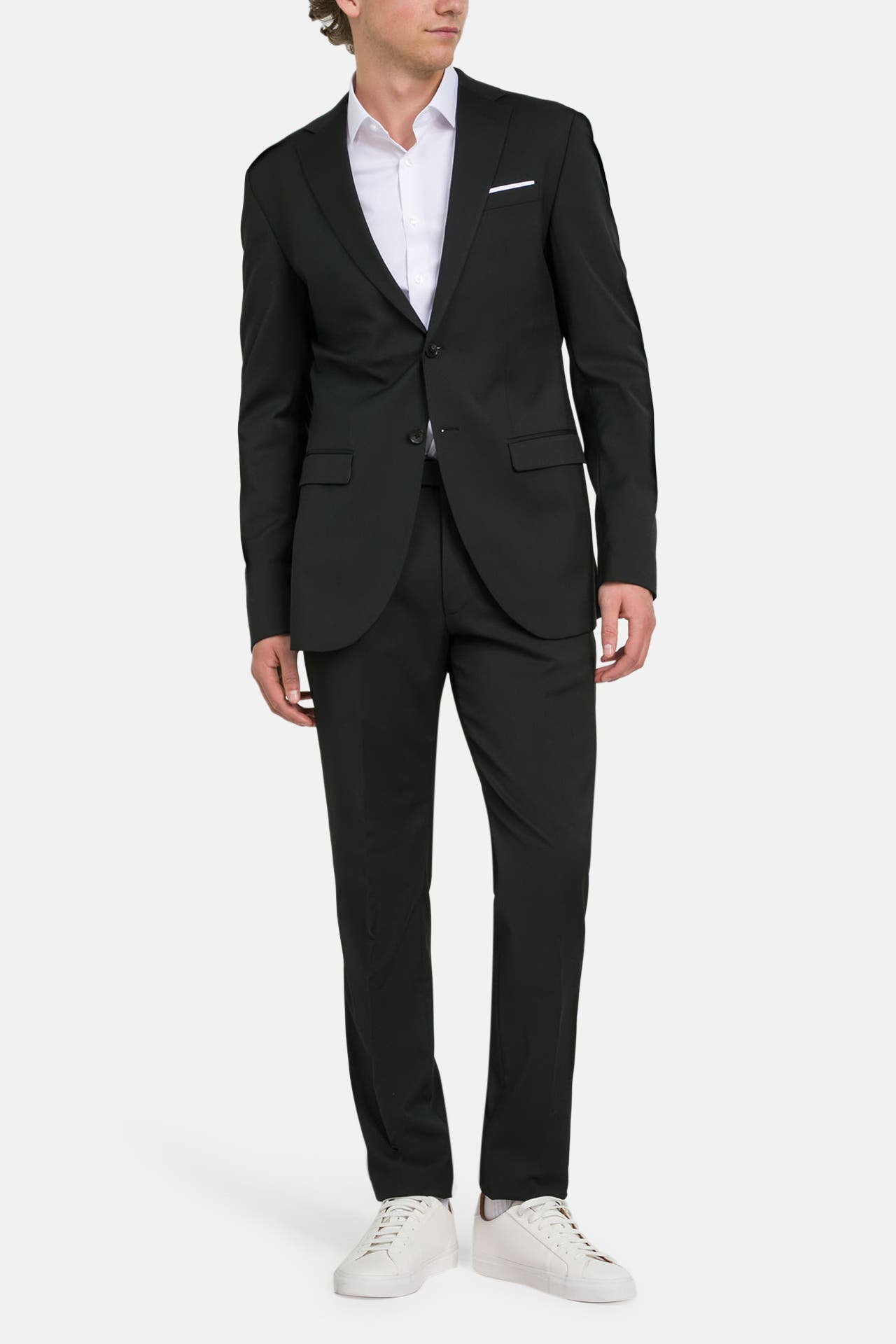 JOOP! Wollmix-Anzug 'Travel/Damon' schwarz, Bild 1