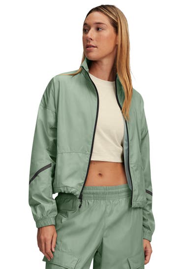 UNDER ARMOUR Funktionsjacke 'Unstoppable Woven' jade
