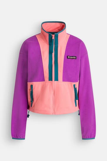 COLUMBIA Fleecejacke gemustert