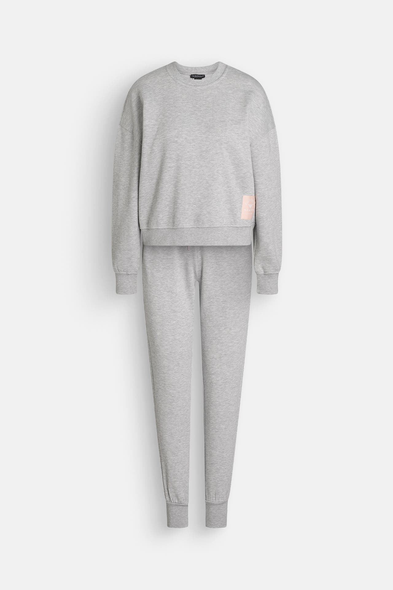 EMPORIO ARMANI Set: Sweatshirt und Sweathose hellgrau, Bild 1