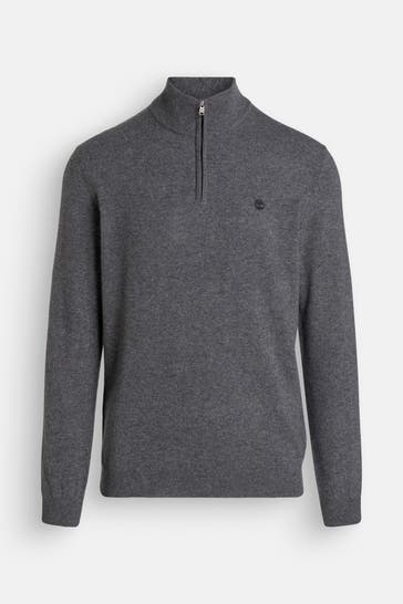 TIMBERLAND Wollmix-Troyer grau