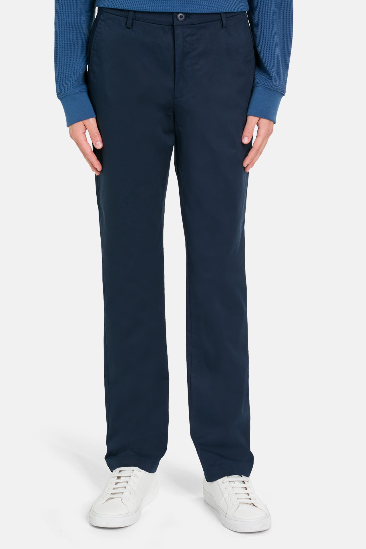 CALVIN KLEIN Stoffhose navy, Bild 1