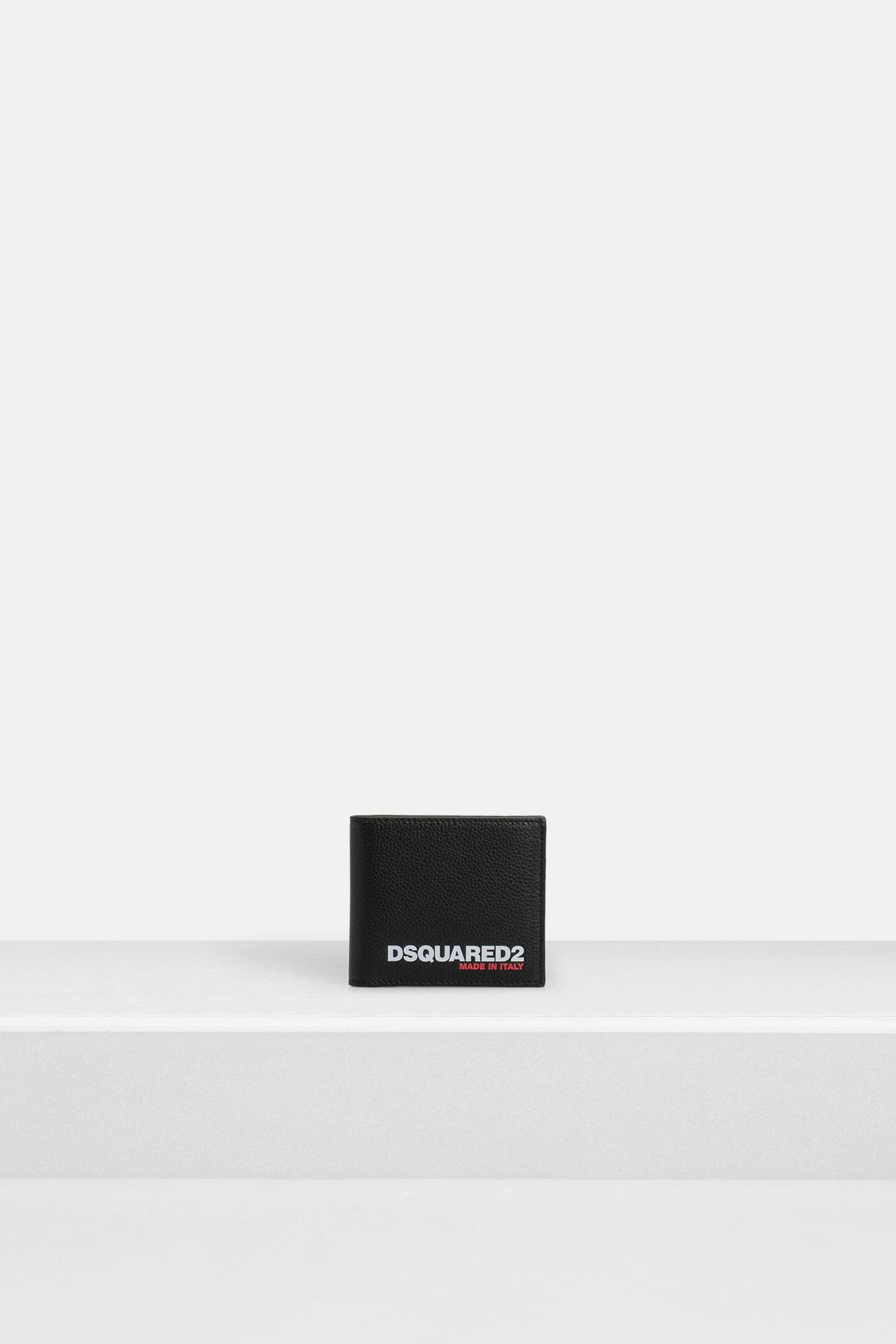 DSQUARED2 Ledergeldbörse schwarz, Bild 1