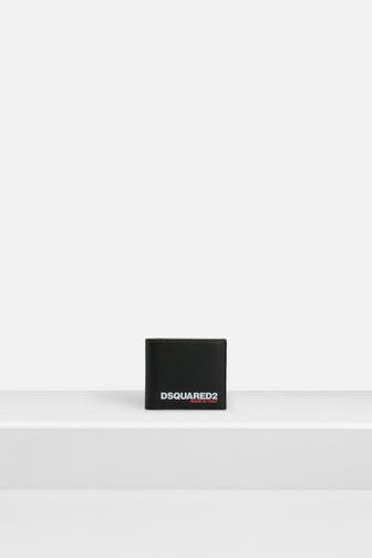 DSQUARED2 Ledergeldbörse schwarz