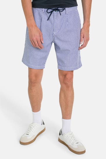 NEW ZEALAND AUCKLAND Bermuda-Shorts 'Yarn' gestreift