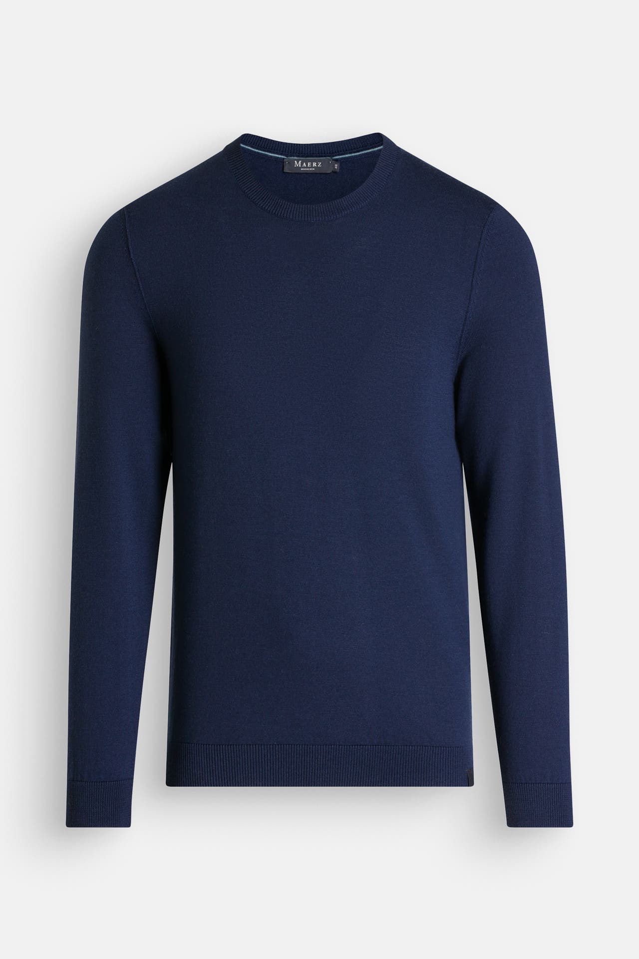 MAERZ MUENCHEN Wollpullover dunkelblau, Bild 1