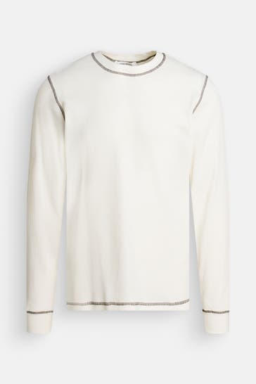 WOOD WOOD Strickpullover 'Emil' offwhite