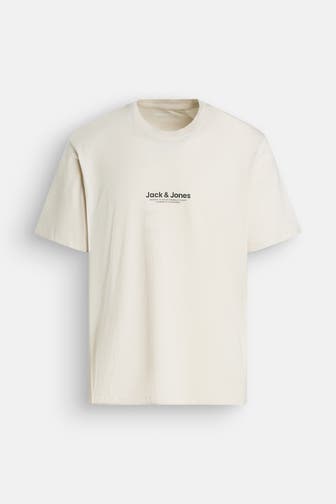 JACK & JONES T-Shirt ecru