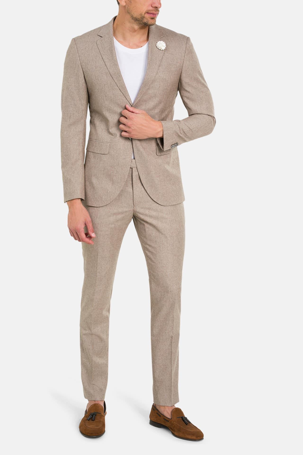 JOOP! Wollmix-Anzug 'Damon' Slim Fit, Bild 1