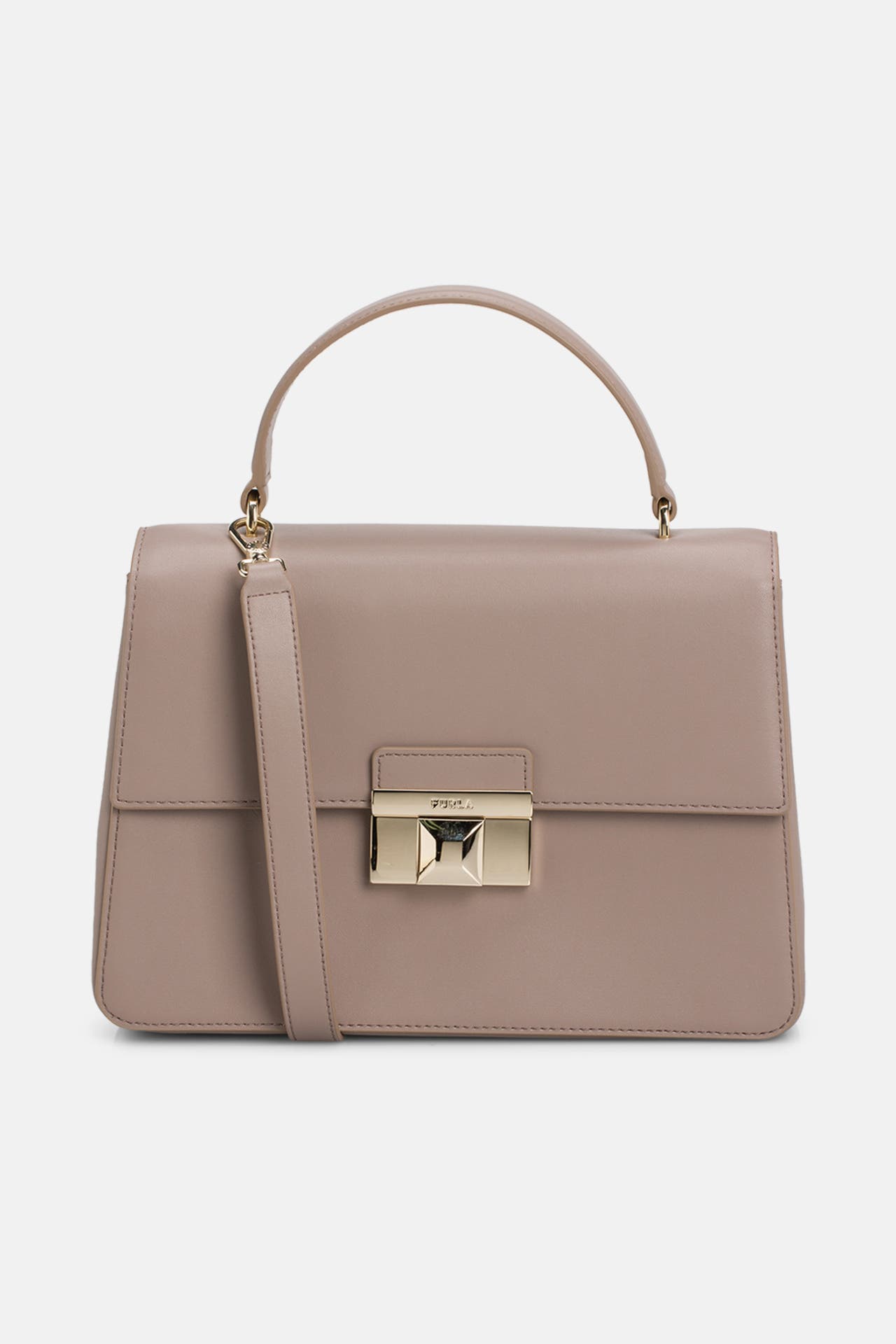 FURLA Handtasche steingrau, Bild 1