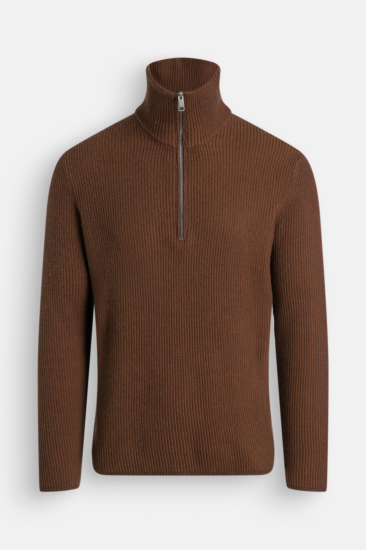 MARC O'POLO DENIM Wollmix-Pullover braun, Bild 1