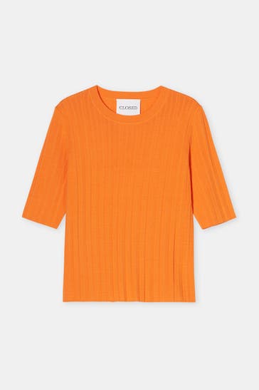 CLOSED Strickshirt orange