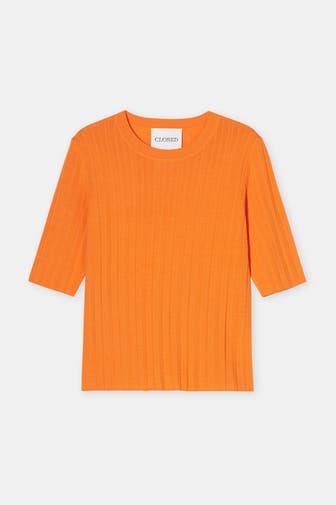 CLOSED Strickshirt orange