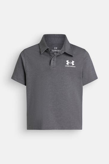 UNDER ARMOUR Polo-Shirt dunkelgrau