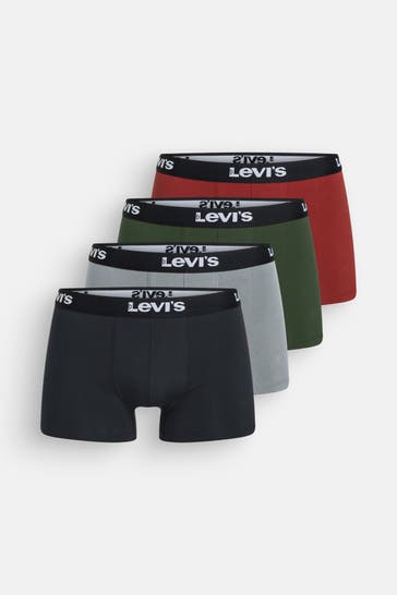 LEVI'S® 4er-Pack Boxer Trunks mehrfarbig