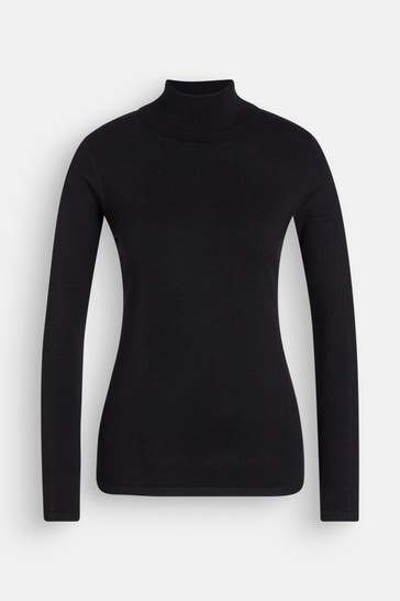 ELIAS RUMELIS Rollkragenpullover 'Hailey' schwarz