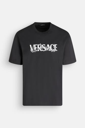 VERSACE T-Shirt schwarz