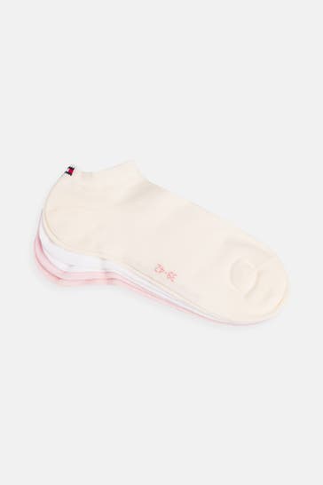 TOMMY HILFIGER 3er-Pack Sneaker-Socken mehrfarbig unisex