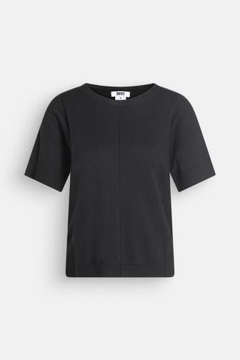 DKNY Strickshirt schwarz