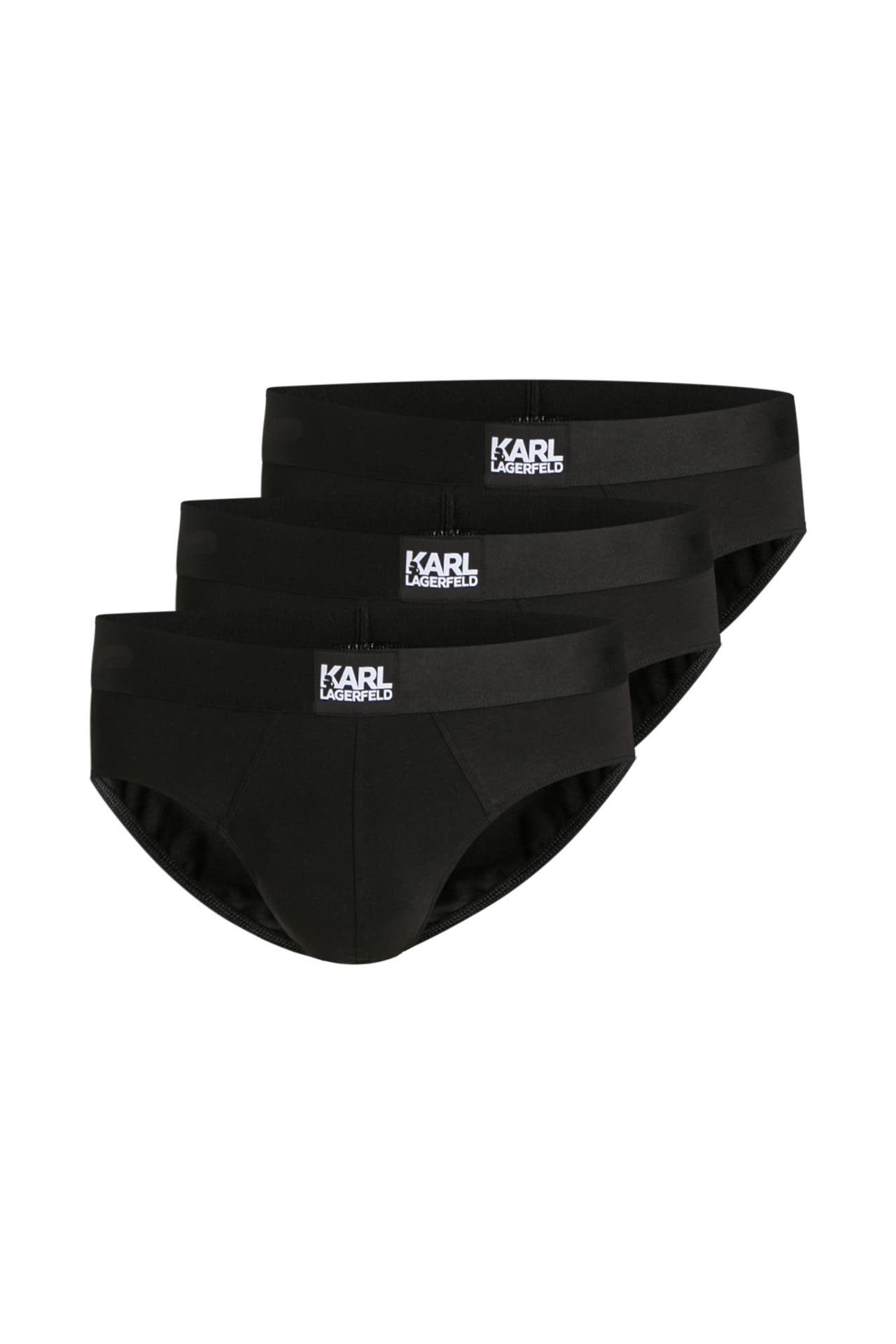 KARL LAGERFELD 3er-Pack Slips schwarz, Bild 1