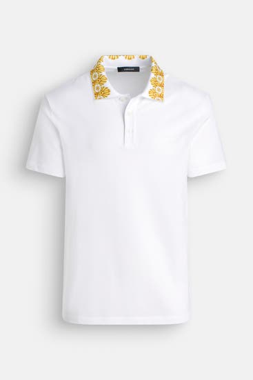 VERSACE - Polo-Shirt weiß